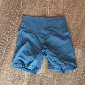 lululemon athletica blue shorts